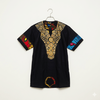 Dashiki Shirt or Dress - African print top - Unisex