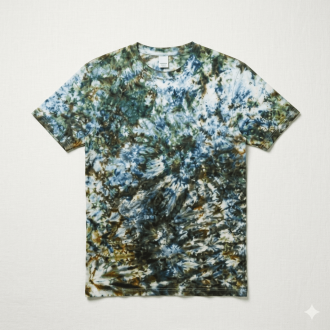 Tie and Die Cotton T-Shirt