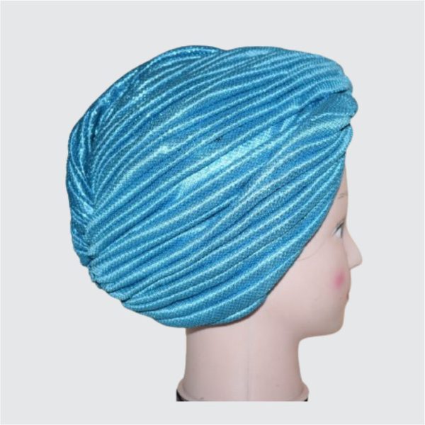 Turban Hat (Teal) - Image 2