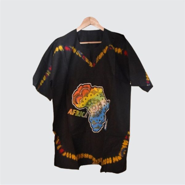 Dashiki Shirt / Dashiki Dress - African print top – Unisex