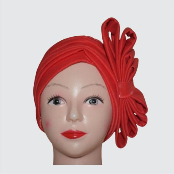 Turban Hat - RED
