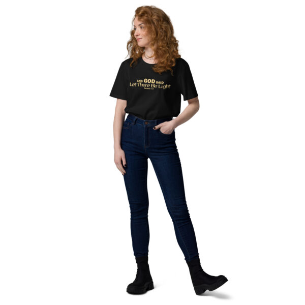 Unisex organic cotton t-shirt - Image 4