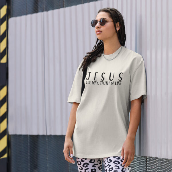 Oversized faded t-shirt - Image 3