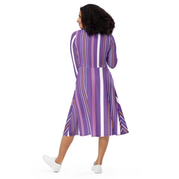 Long sleeve midi dress - Image 2