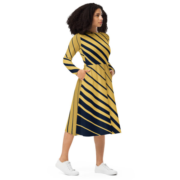 Long sleeve midi dress - Image 3