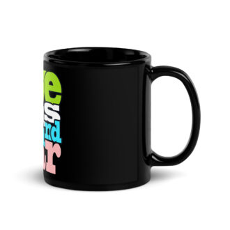Black Glossy Mug