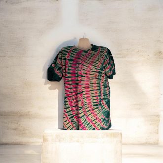 Tie and Dye Cotton T-shirt XL