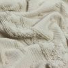 Boho Cotton Tufted Throw | Ochre
