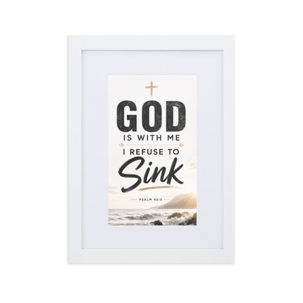 Matte Paper Framed Poster With Mat
