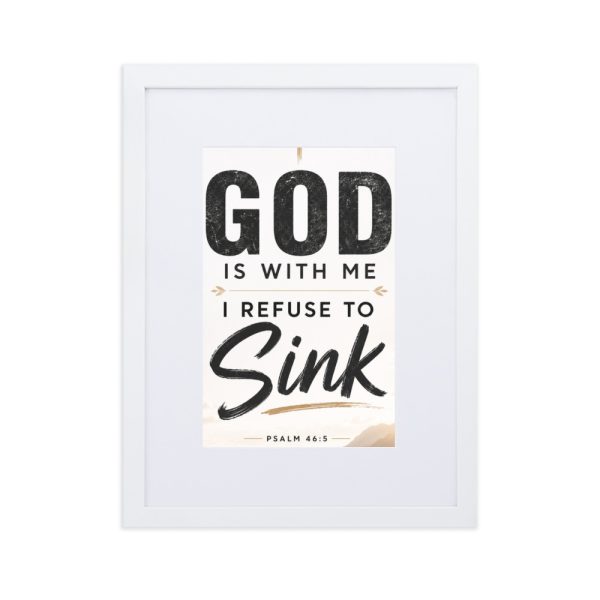 Matte Paper Framed Poster With Mat