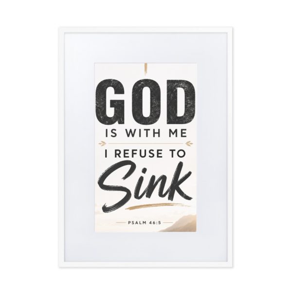 Matte Paper Framed Poster With Mat