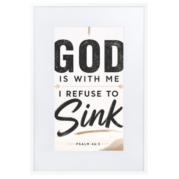 Matte Paper Framed Poster With Mat