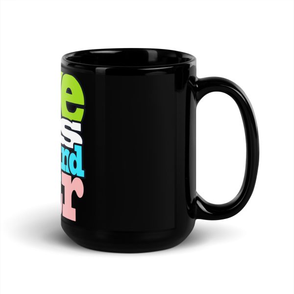 Black Glossy Mug