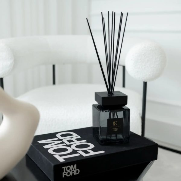 Wholesale Evara Velvet Rouge Black Reed Diffuser Set - 1000ml