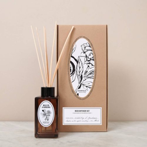 Wild Fig and Gardenia Reed Diffuser Set 100ml