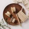 Bamboo Dish Brush Set | Washing Up Cleaning Brushes 4pcs
